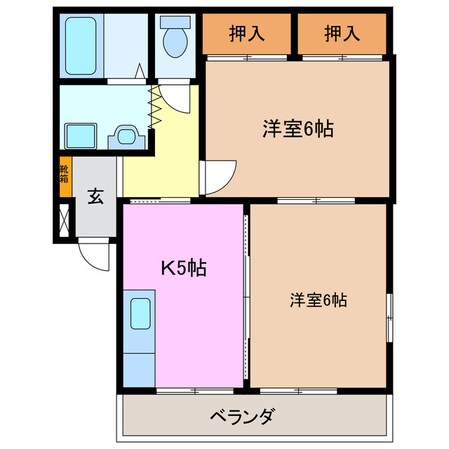 ピセスプラーザの物件間取画像